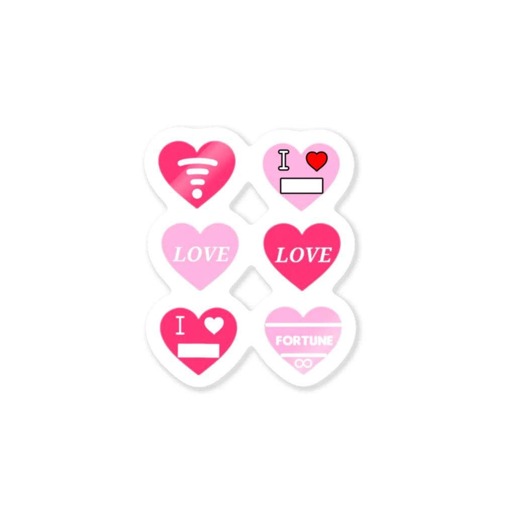 グッズ・ゆきハウス🏠の♡LOVE♡ Sticker