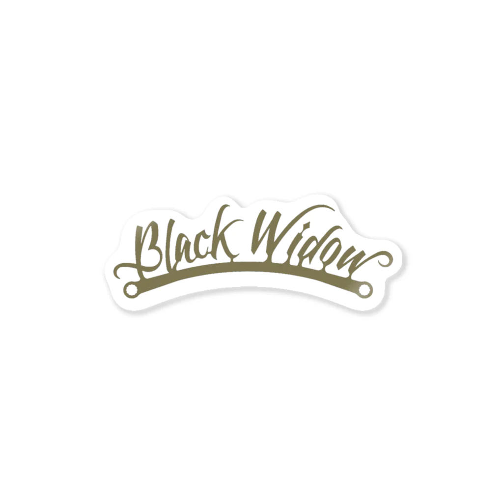 BlackWidowのBlackWidow-Logo-OD ステッカー