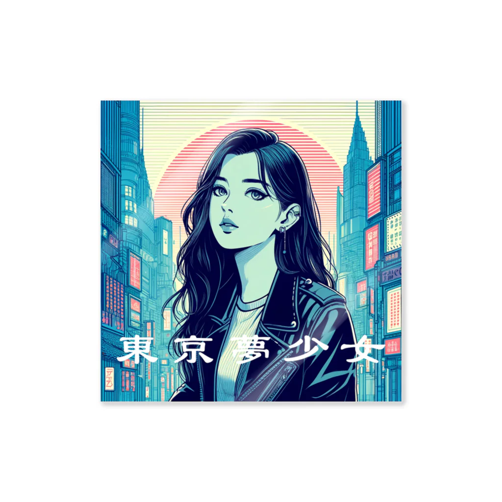 東京夢少女の東京夢少女ver1 Sticker