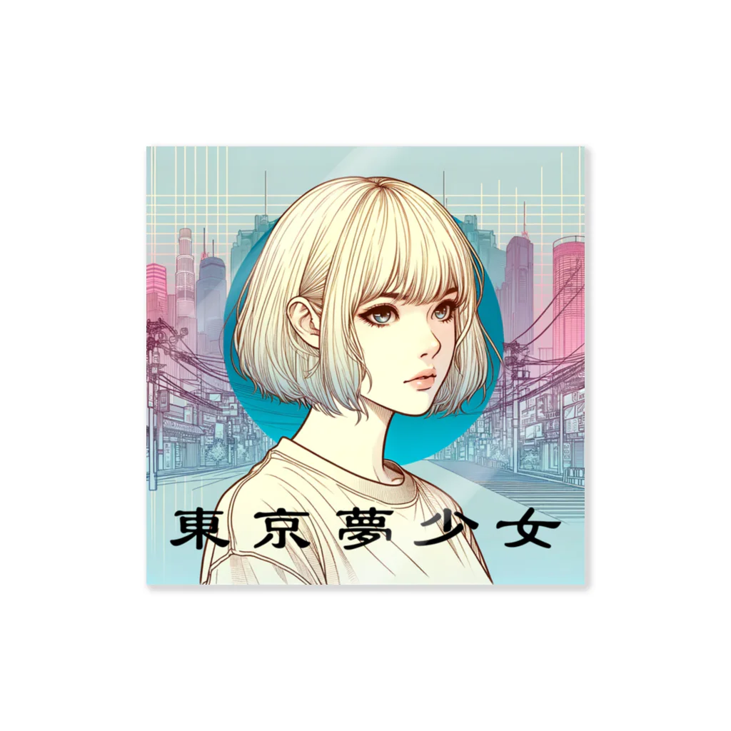 東京夢少女の東京夢少女ver2 Sticker