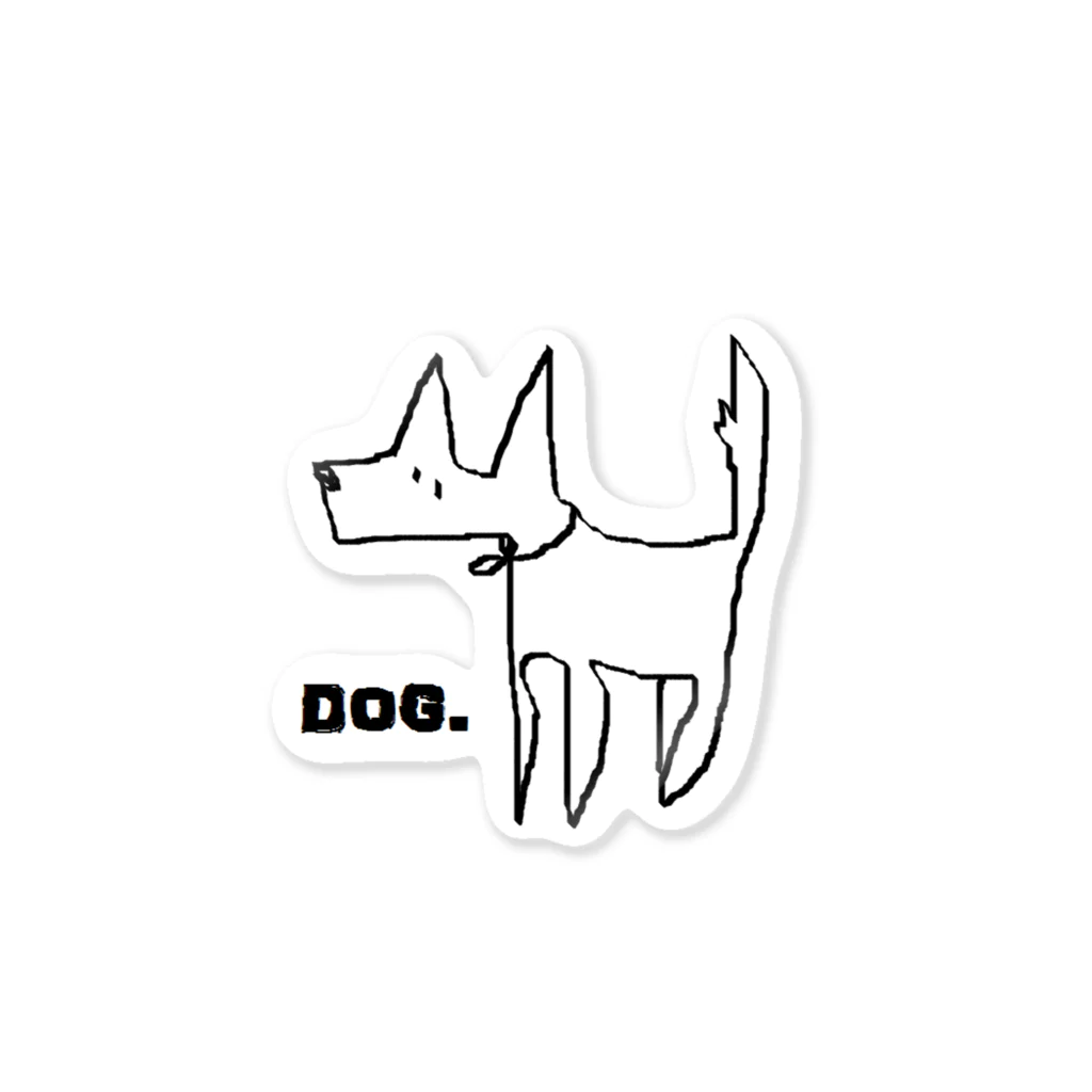 ニケのDOG. Sticker