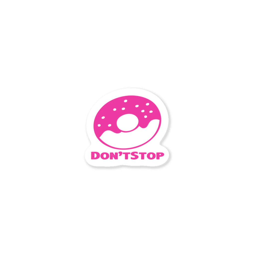 RepYourStyleのDon'tStopドーナッツ ステッカー