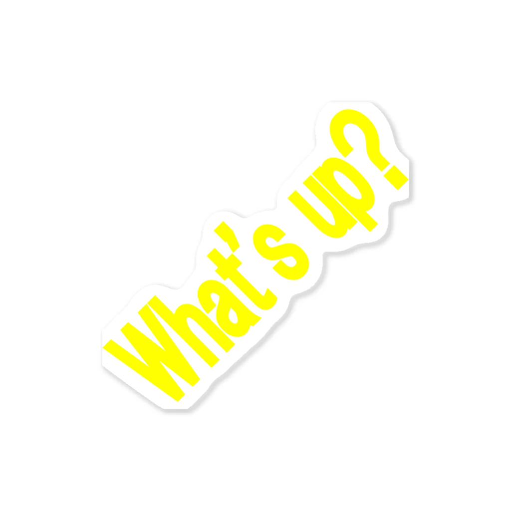 ainarukokoroのWhat's up? Sticker