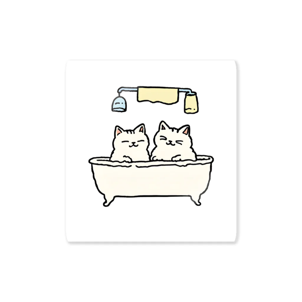 kawaii closetのたのしい風呂 Sticker