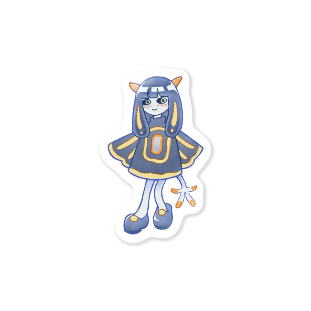 ウィジャボー堂のウミウシちゃん Sticker