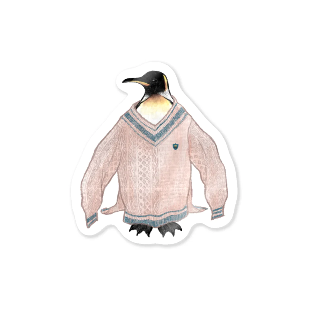 madein8☞shopのsweater - penguin Sticker