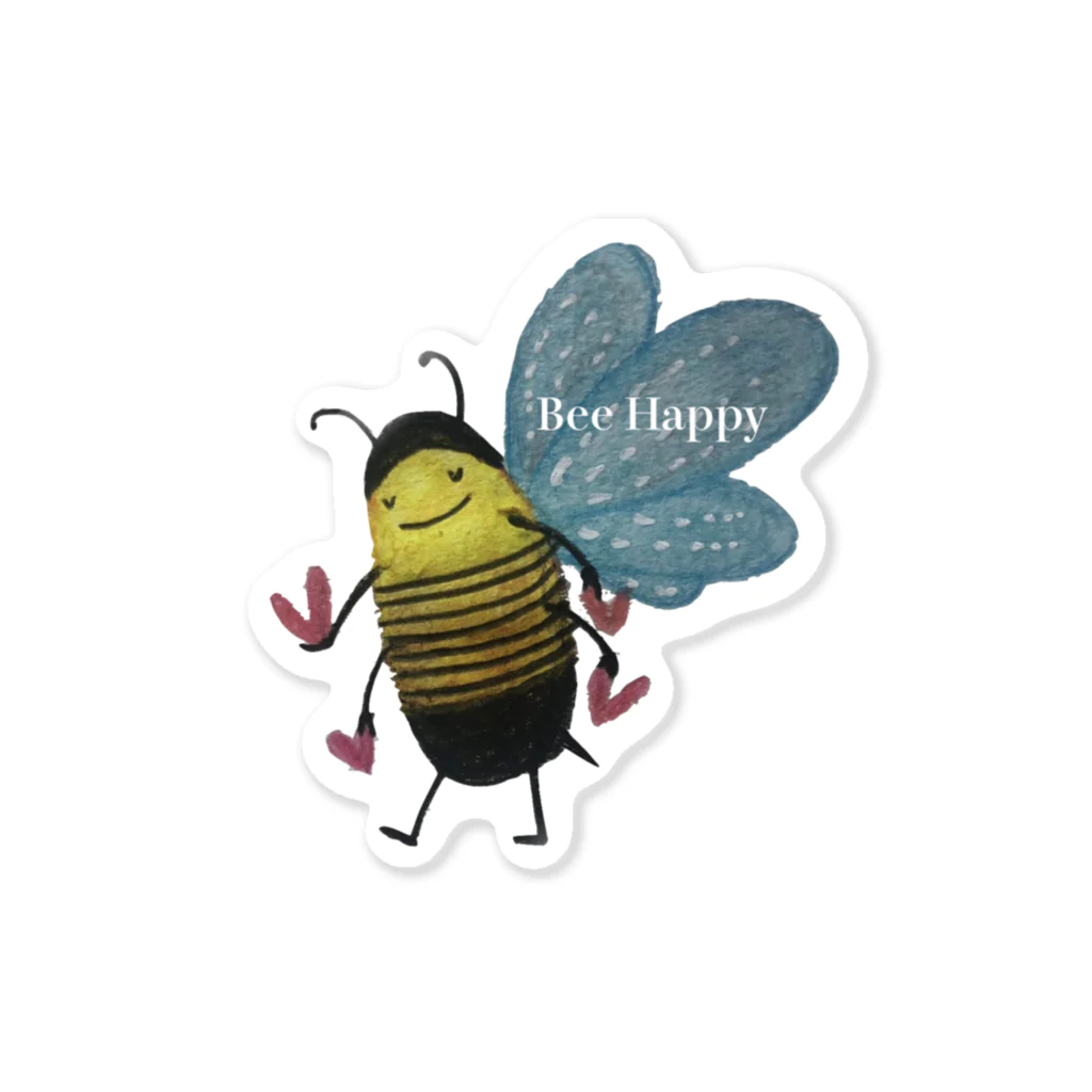 NoenoeMagicのHAPPY BEE ステッカー