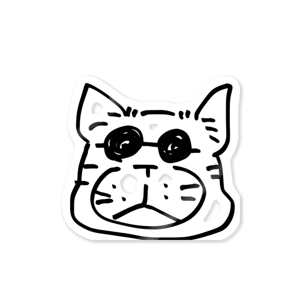 897.のグラサンねこ Sticker