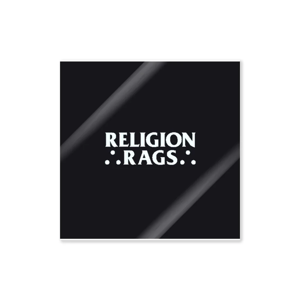 RELIGION RAGSの定番ロゴ ステッカー