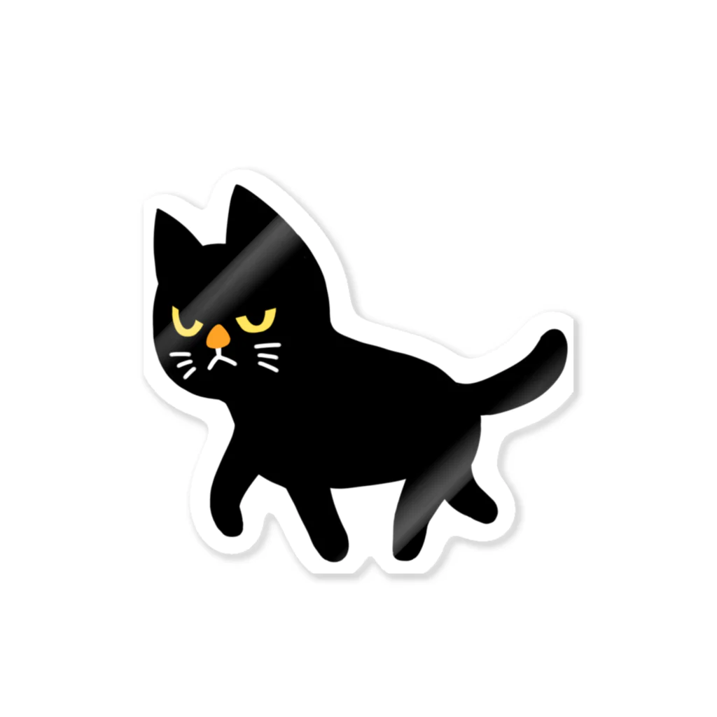 宇野のお店の黒猫ちゃん Sticker