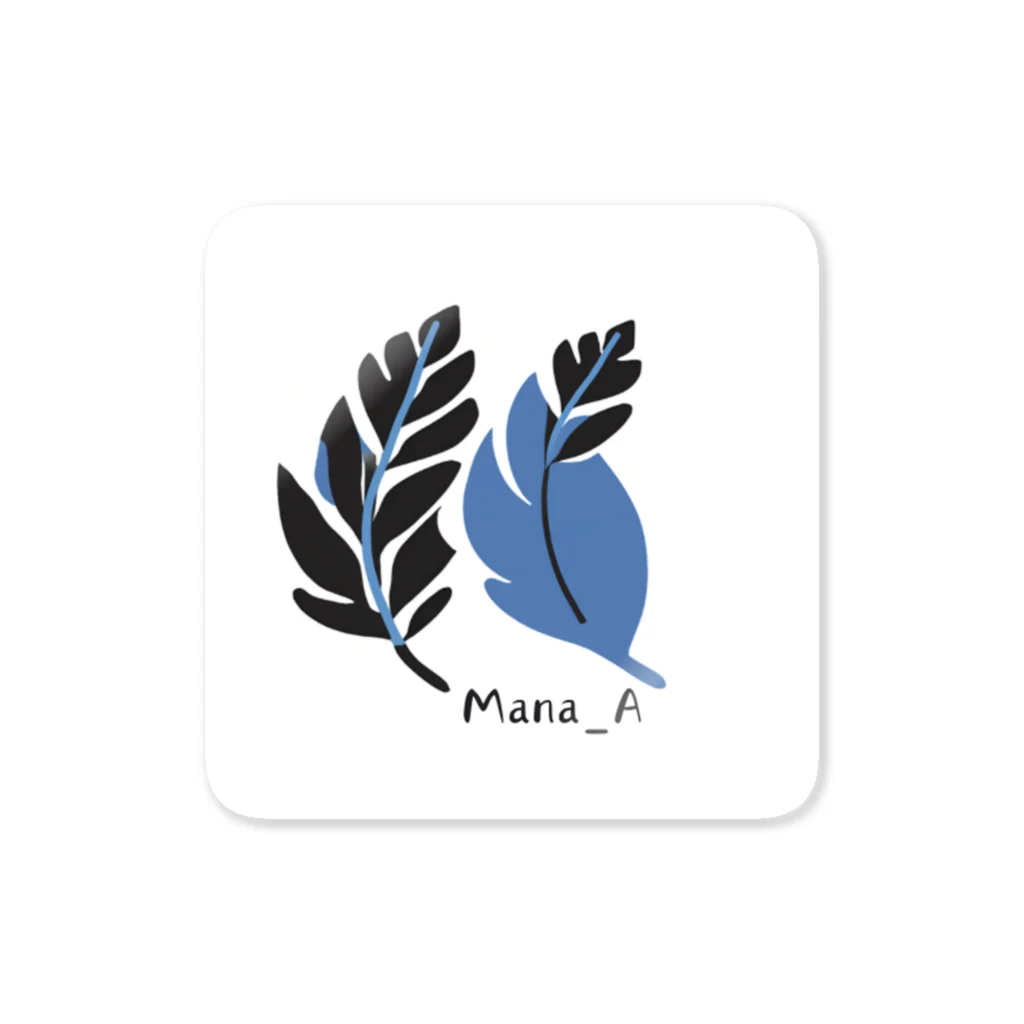 Mana Aのカラフル熱帯植物 Sticker