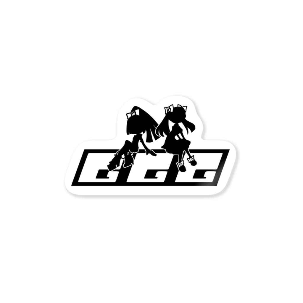 GGG official shopのGGGロゴ ステッカー