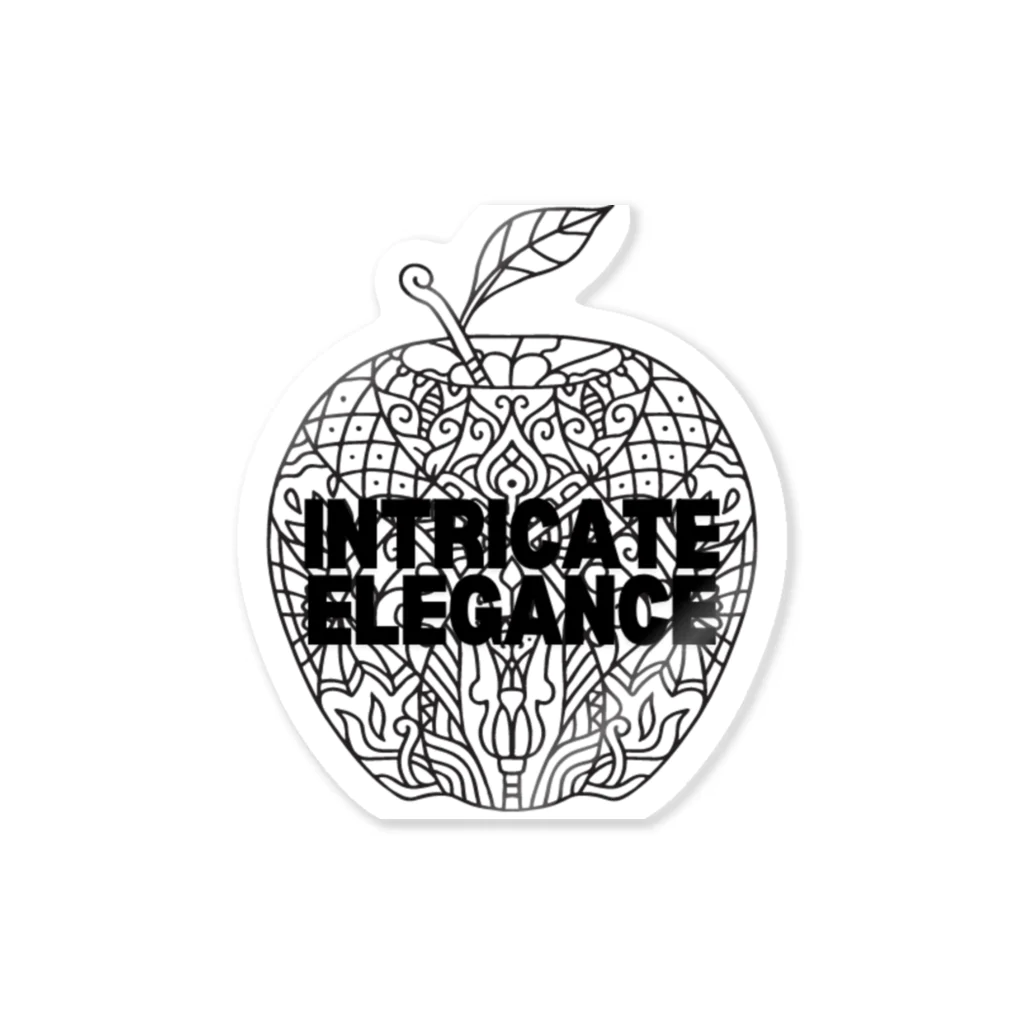 CHIBE86のIntricate Elegance「精緻な優雅さ」 ステッカー