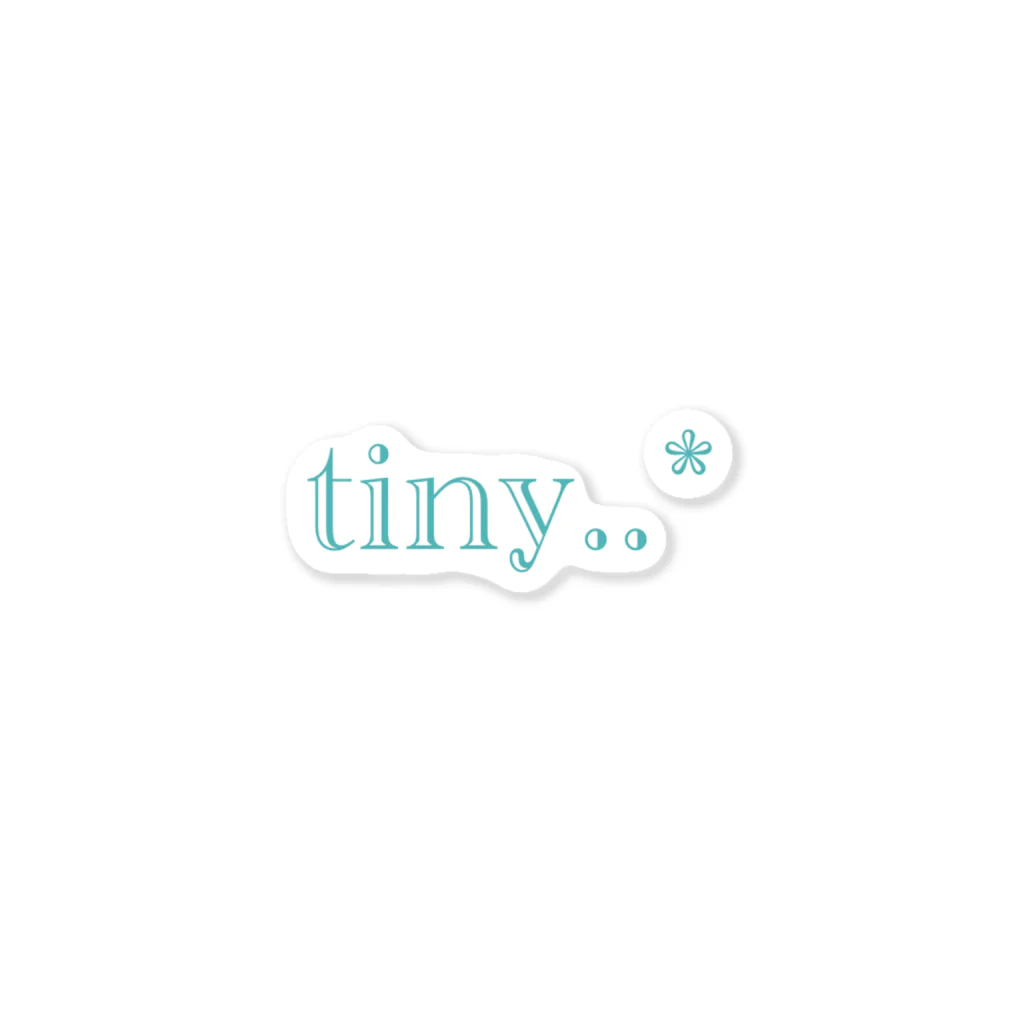 tiny..* のtiny..* ステッカー