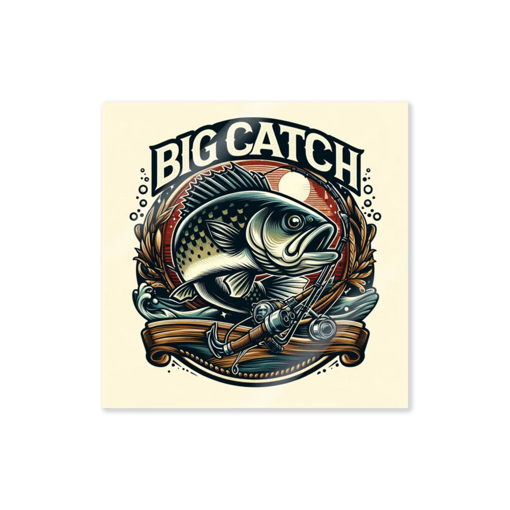 せんす工房のBIG CATCHⅧ ステッカー