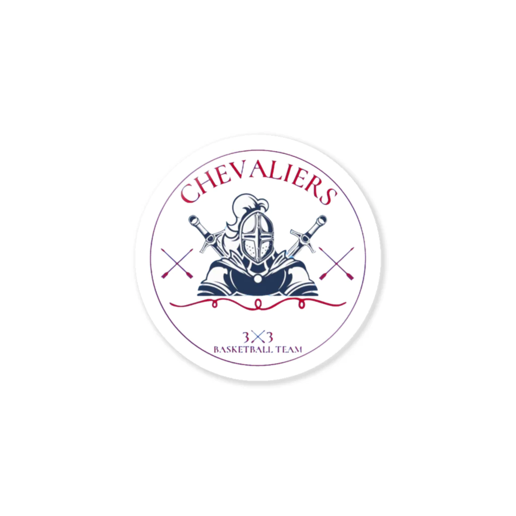 chevaliers3x3のchevaliers3x3 ステッカー