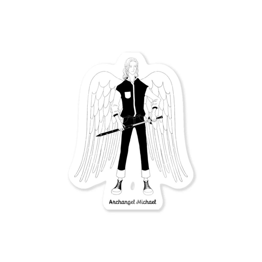 8fromangels8のArchangel Michael Sticker