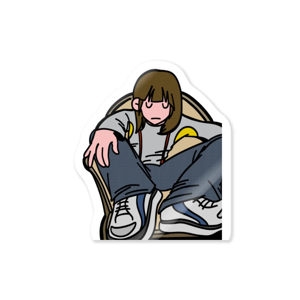 Yeonのひと息つこうぜステッカー Sticker