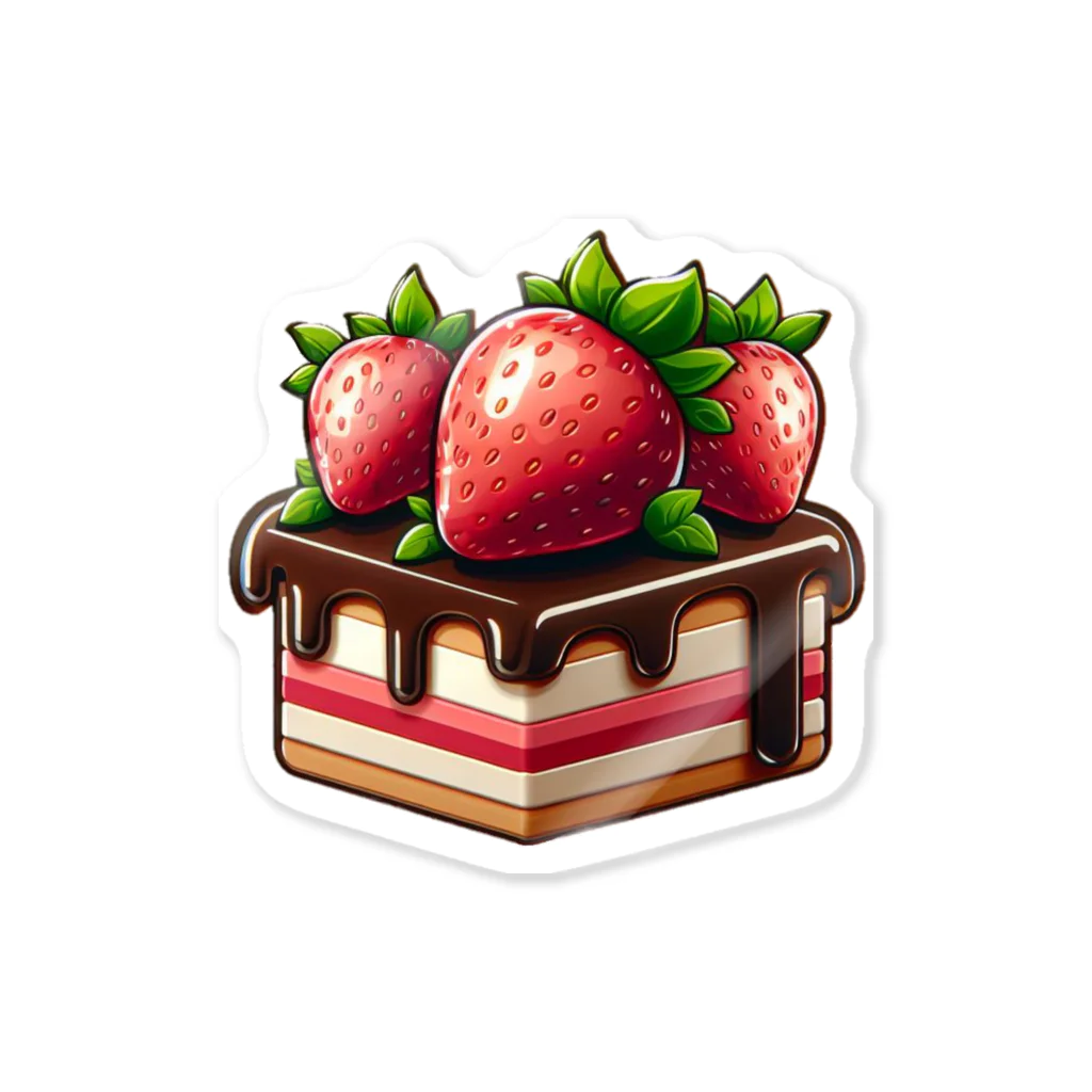 終わらない夢🌈の可愛いケーキ🍰 Sticker