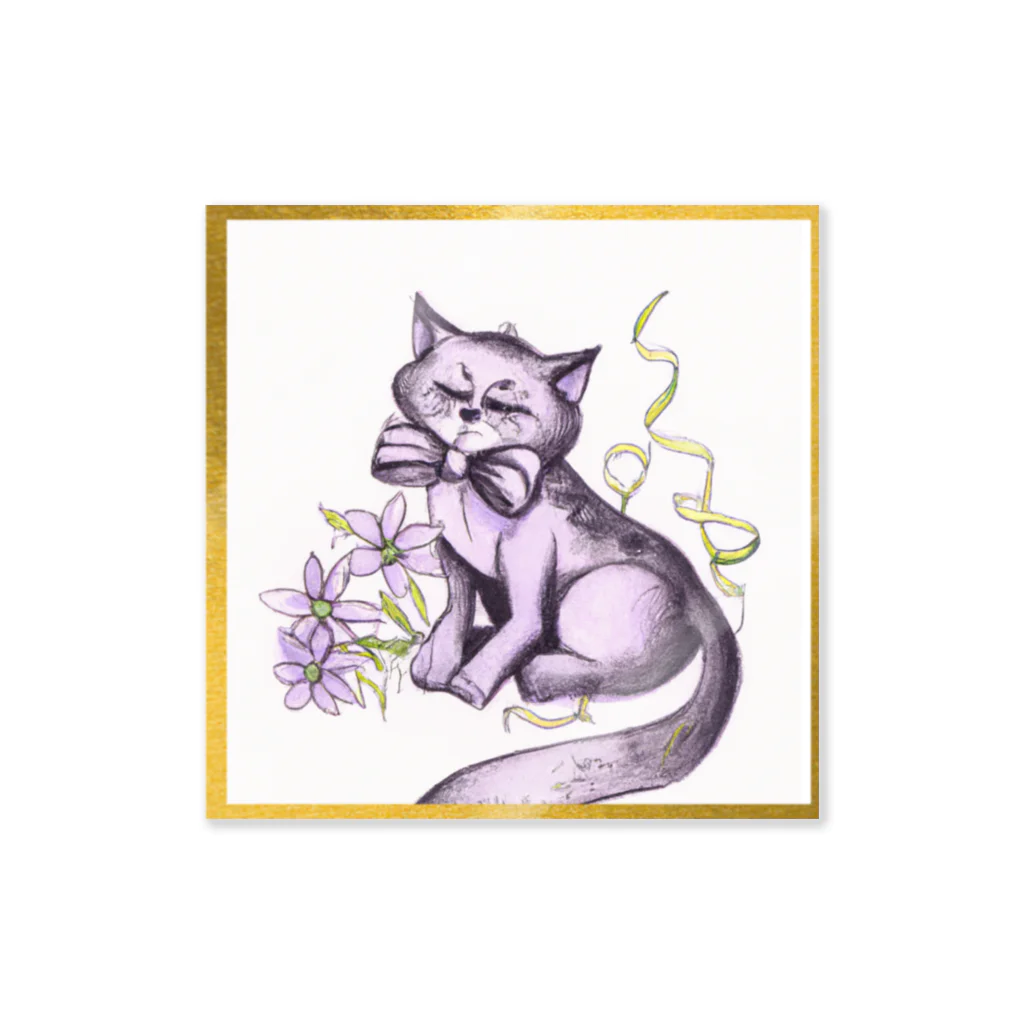 roses-0531のすました猫 Sticker