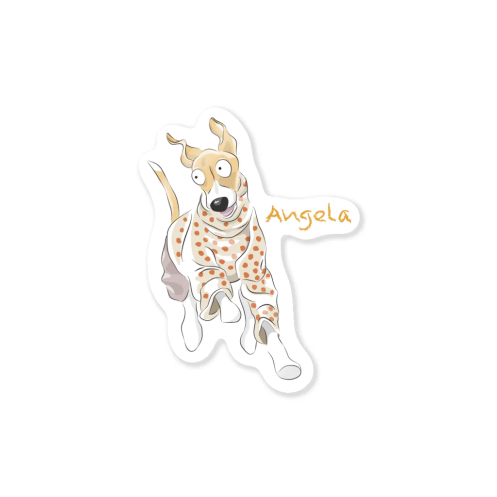 mocha_millのAngela sticker Sticker