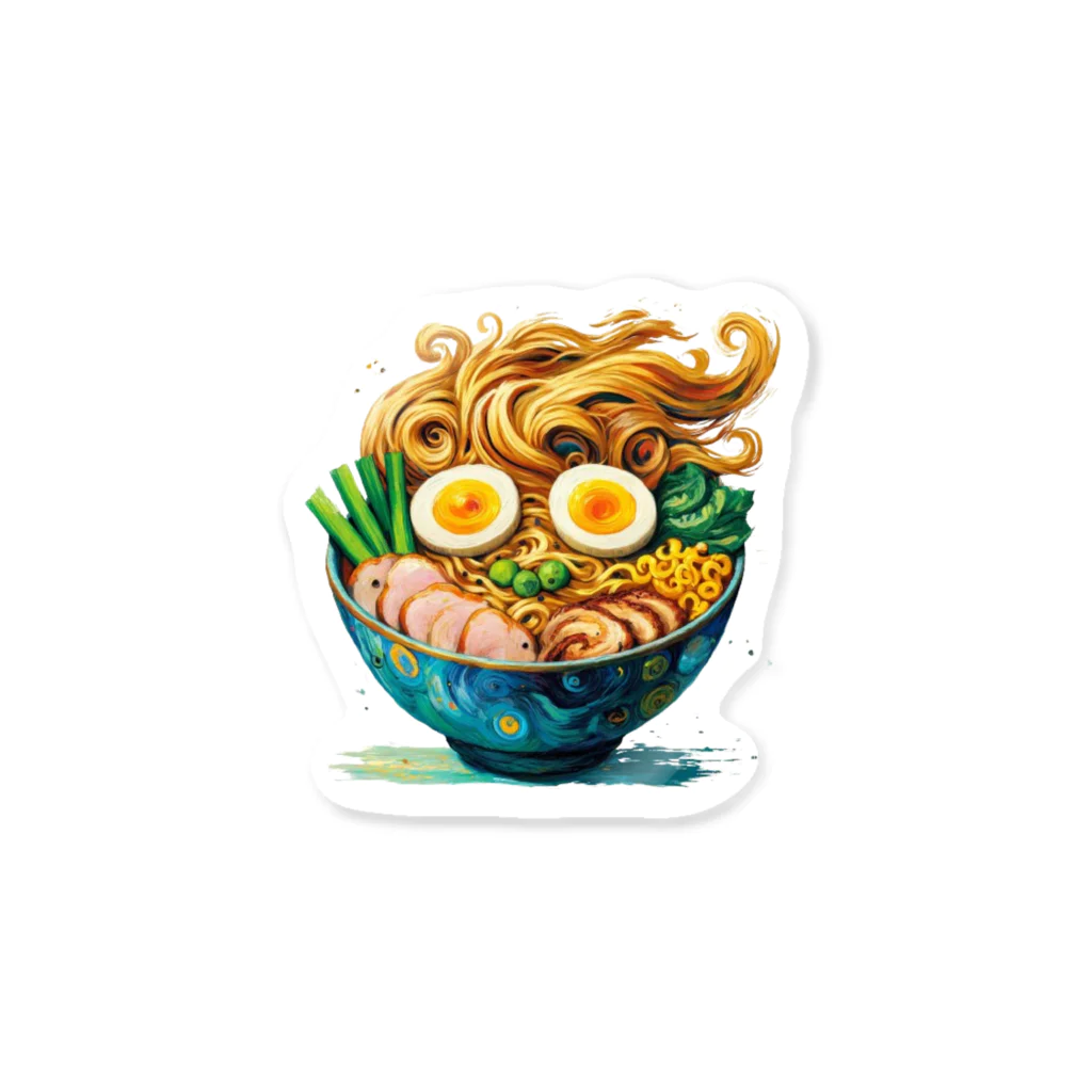 ramen-haoの覇王 Sticker