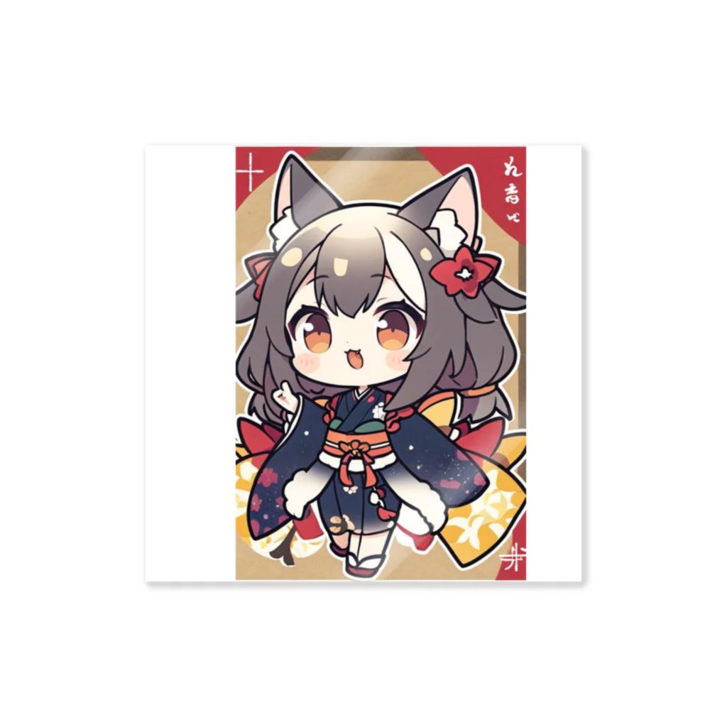 すりすりショップの獣娘 Sticker