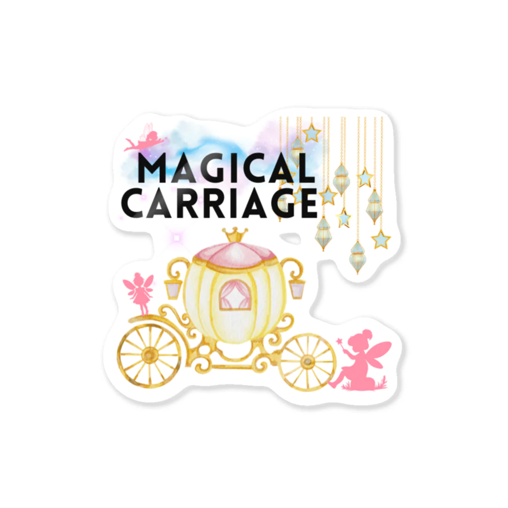 CHIBE86のMagical Carriage (魔法の馬車) ステッカー