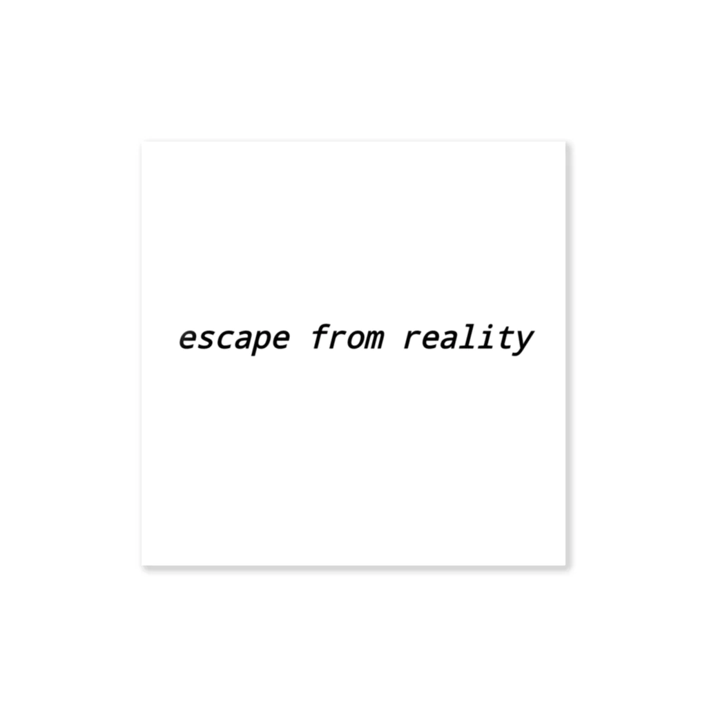 rn425のescape from reality Sticker