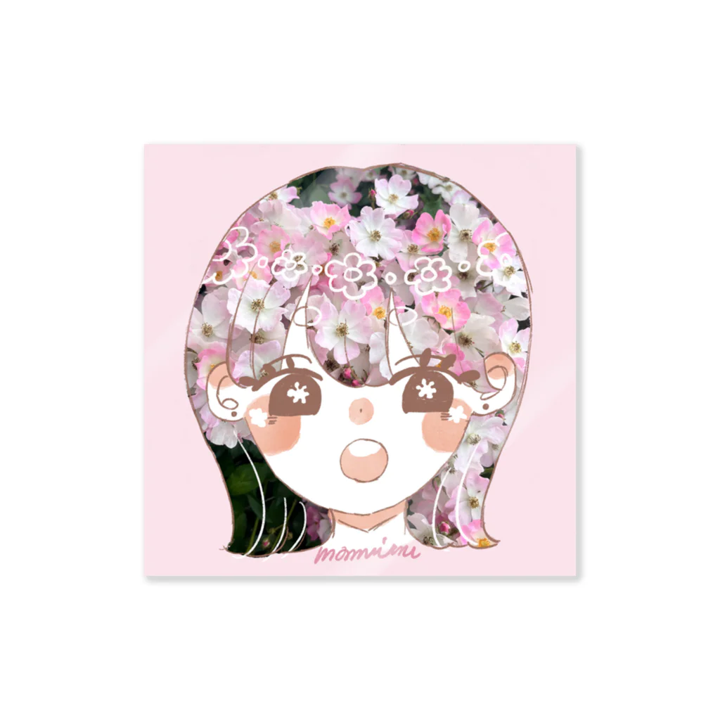 SHOP 琥珀糖のまみのおはなちゃんうすもも Sticker