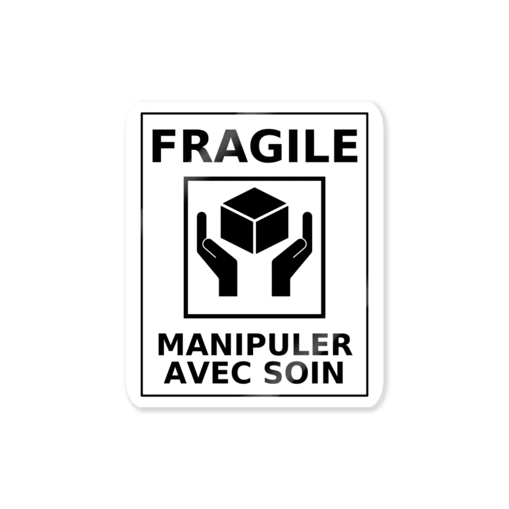 Miyanomae ManufacturingのFRAGILE Sticker