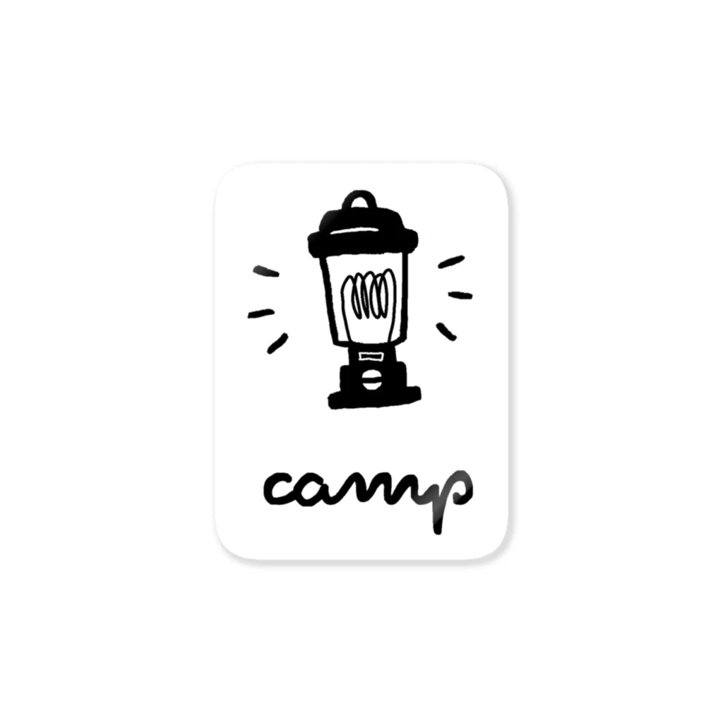 camp campのcamp camp -ランタン１- Sticker