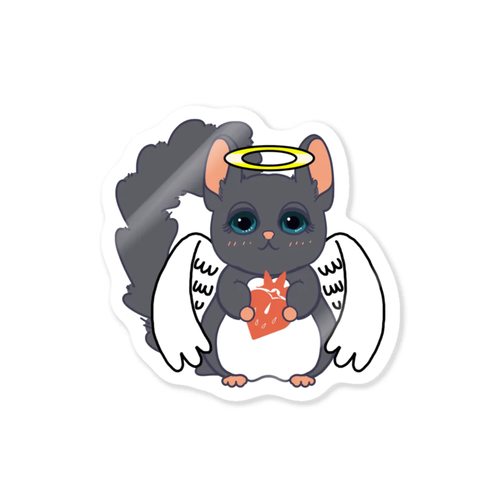 Chinchilla’ｓ（ちんちら～ず）のえんじぇるふれたん Sticker