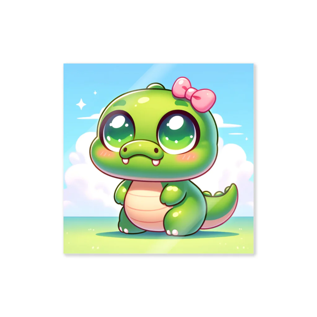 crocodileのコロ子ちゃん ステッカー