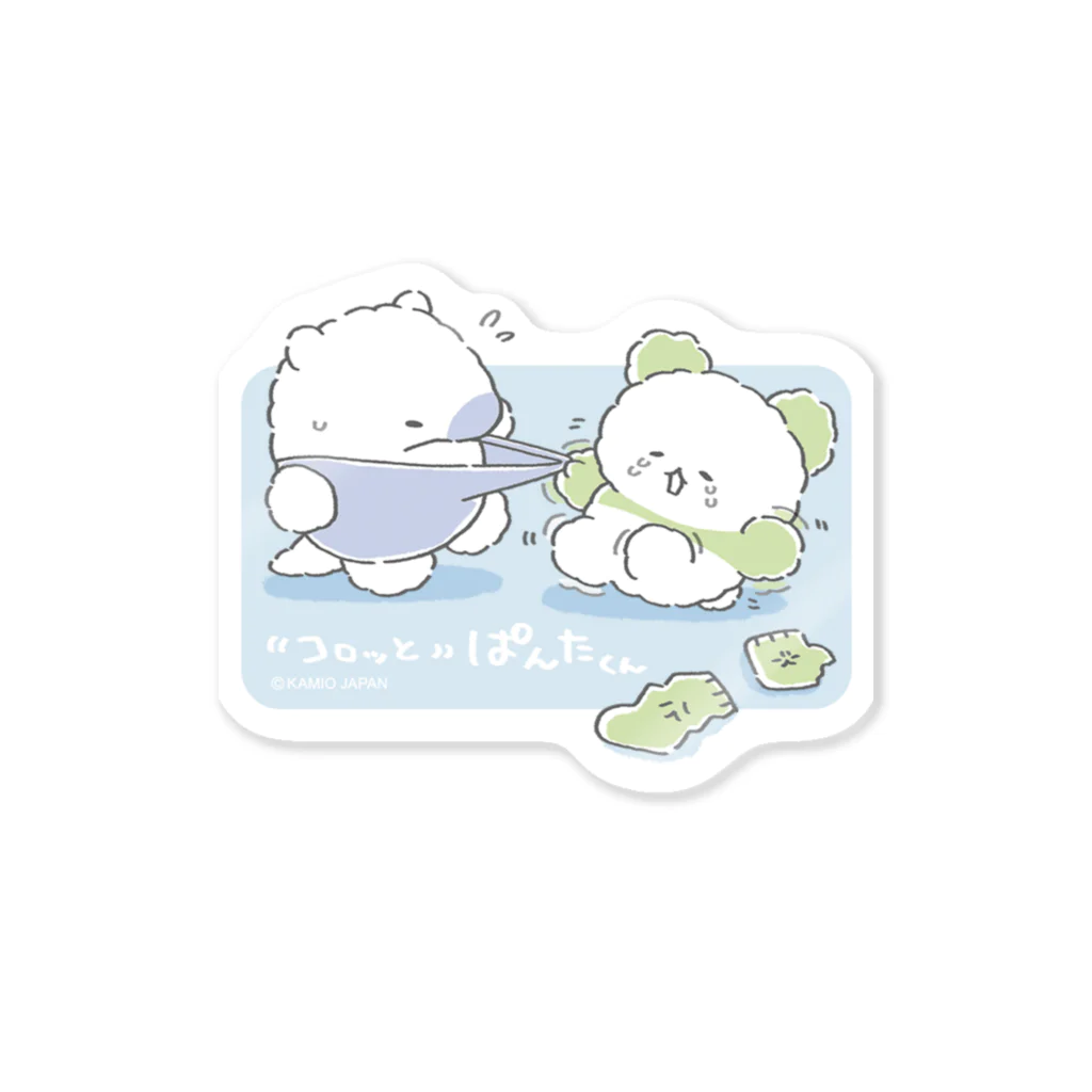 カミオジャパンのコロっと ぱんたくん Sticker