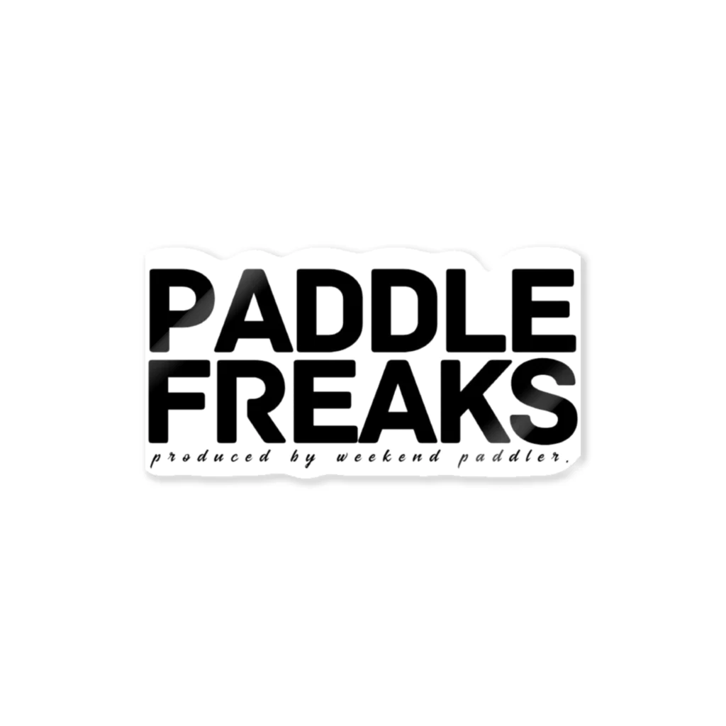 週末パドラーofficialのPADDLE FREAKS Sticker