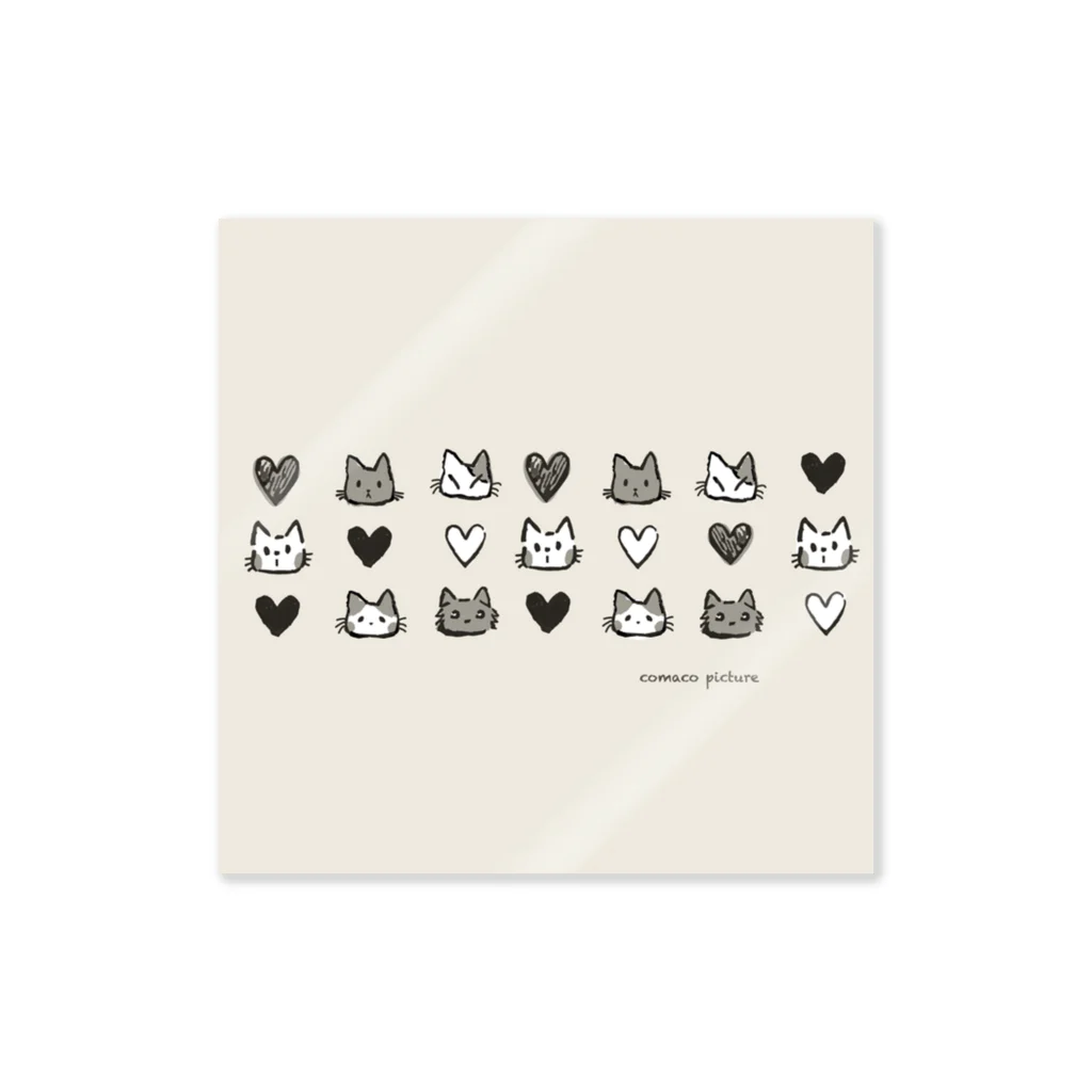 猫のグッズ屋 “ ねこつながり "のねこつながり Sticker