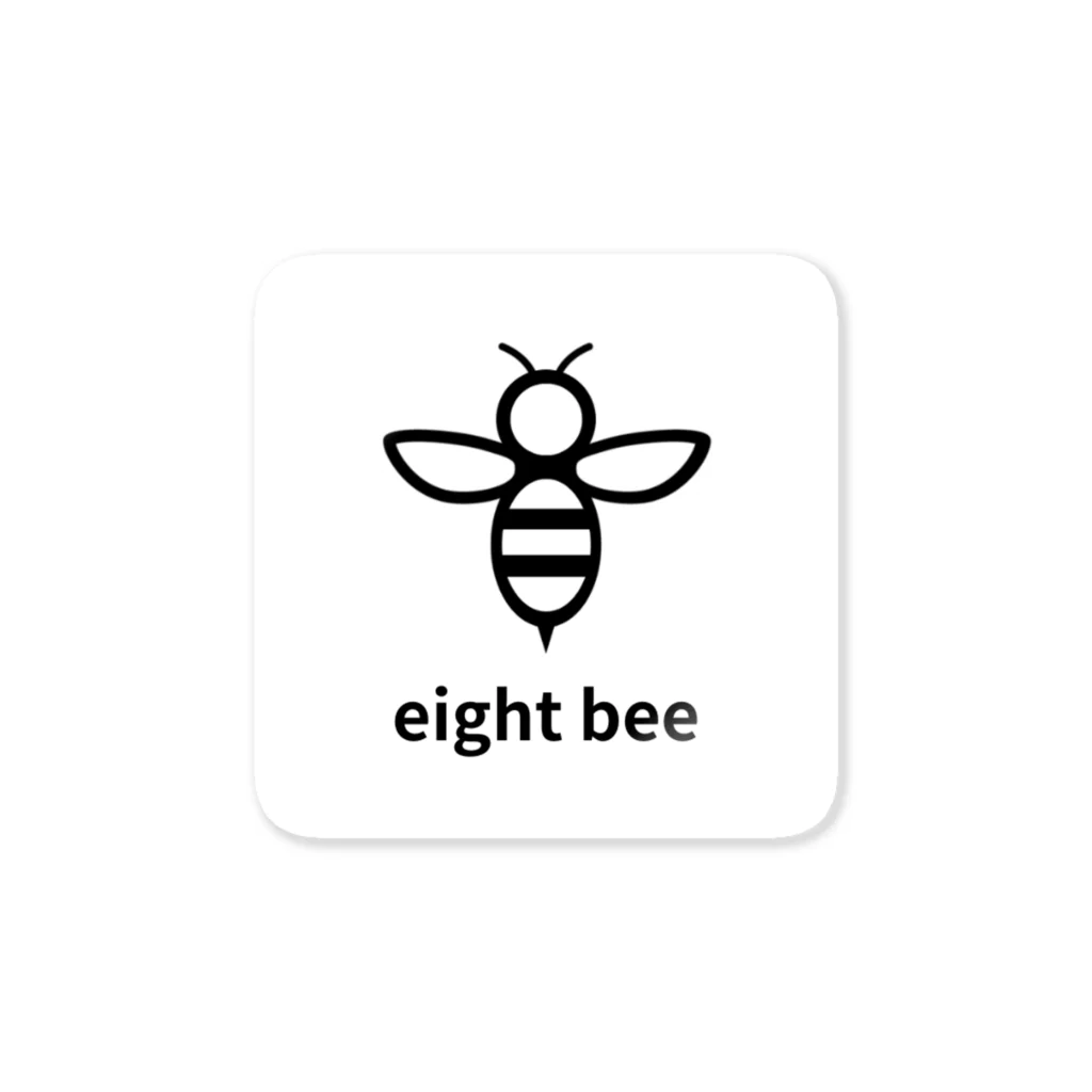 eight beeのeightbee  ステッカー