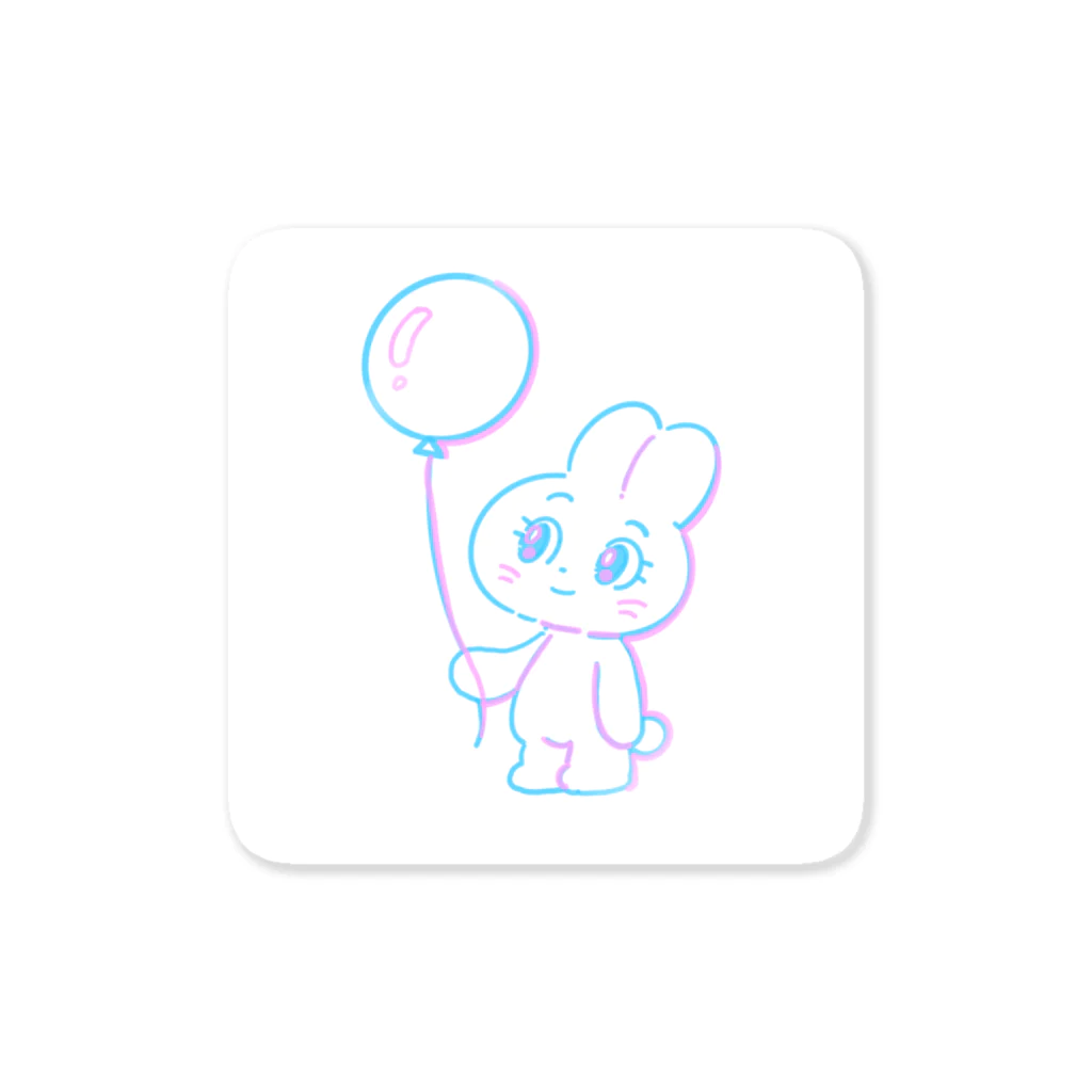 DAWN.jpのうさぎのめるちゃん Sticker