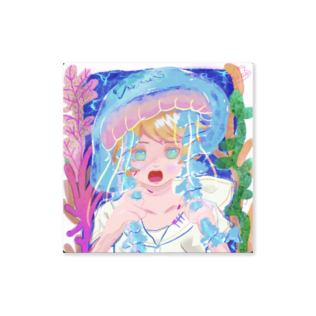 もふおみのJelly Fish Sticker