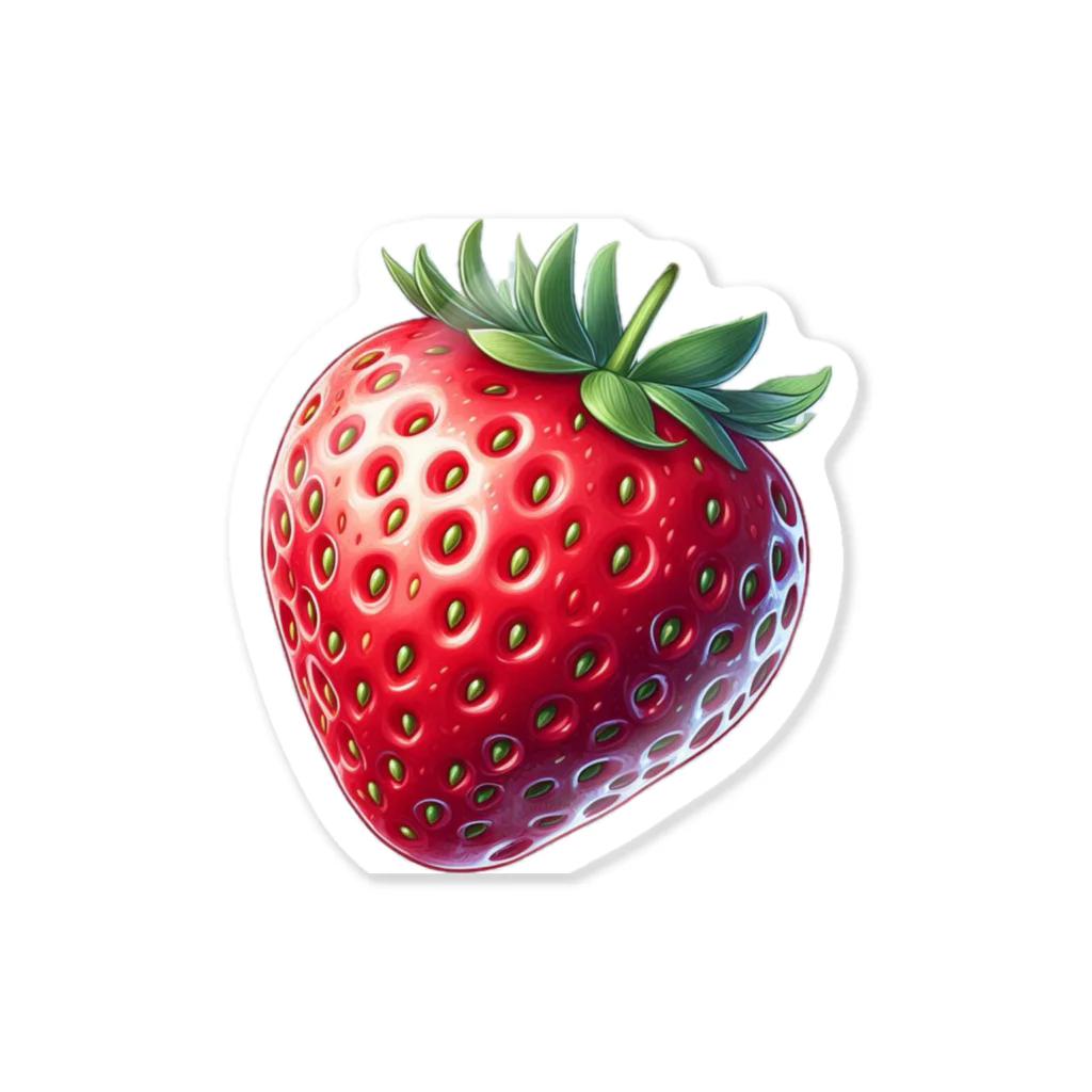 strawberry168のイチゴ柄 Sticker