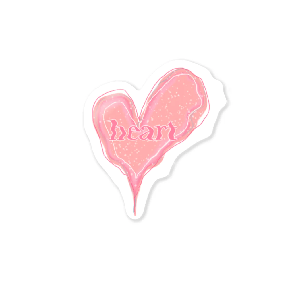 ˖·⟡ 𝓟𝓤𝓛𝓢𝓔 ⟡.·のdot heart💕💗 ステッカー