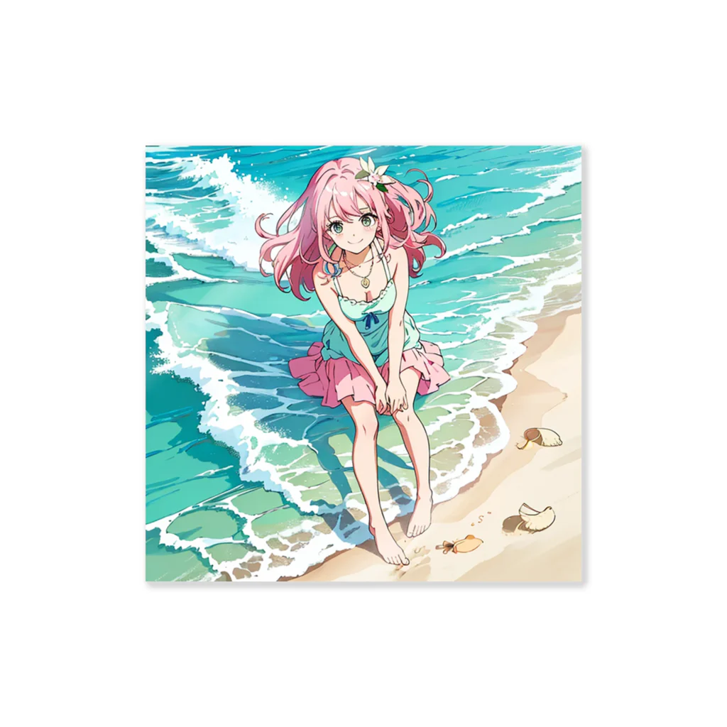 yozoraniyumeoの魔法夏少女 Sticker