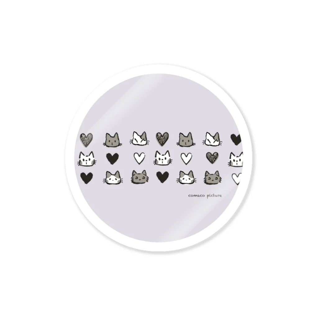 猫のグッズ屋 “ ねこつながり "のねこつながり Sticker