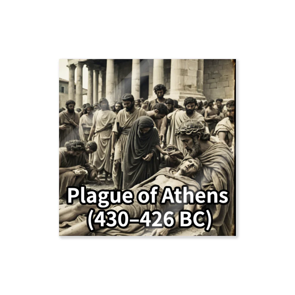 longtail_tのPlague of Athens (430–426 BC) ステッカー