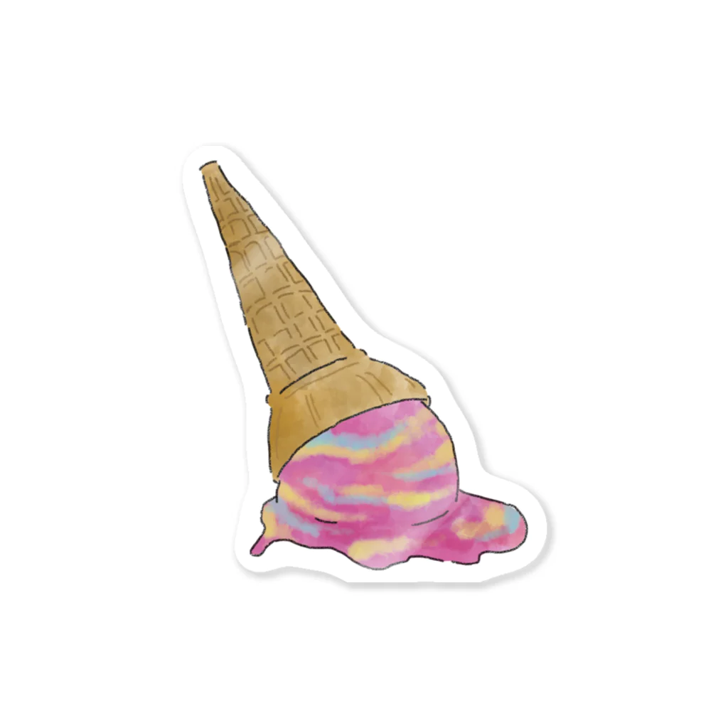 ヒトミのice cream Sticker