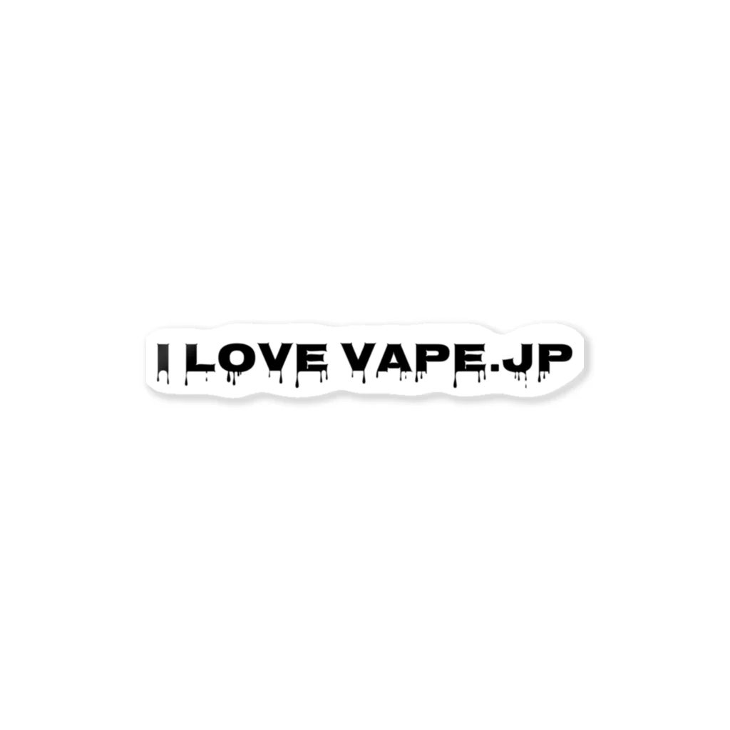 kurumaru_koのI LOVE VAPE.JP ステッカー