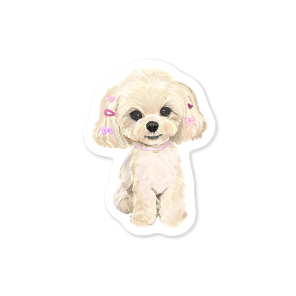 Atelier FUWAMOの犬 Sticker