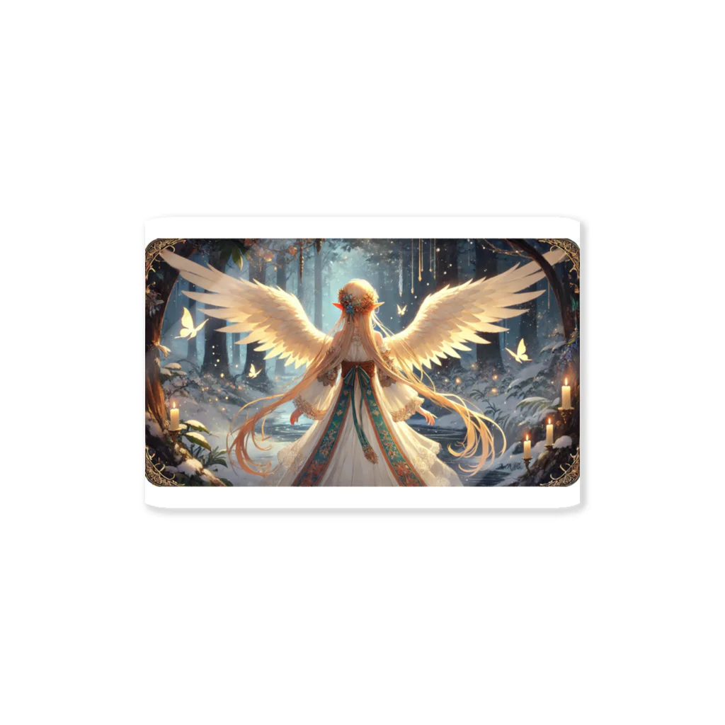 Farashの神秘の守護天使 Sticker