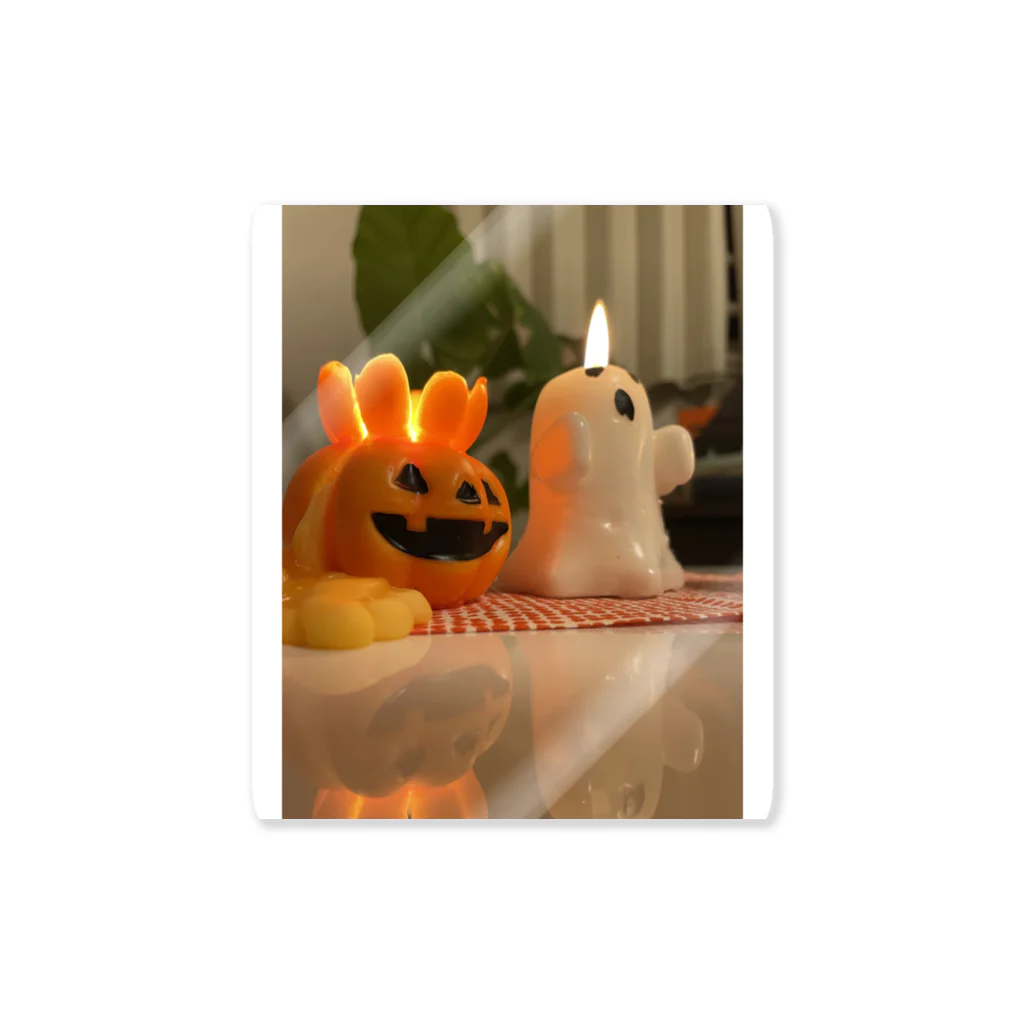 ほがぴーのハロウィンキャンドル ステッカー